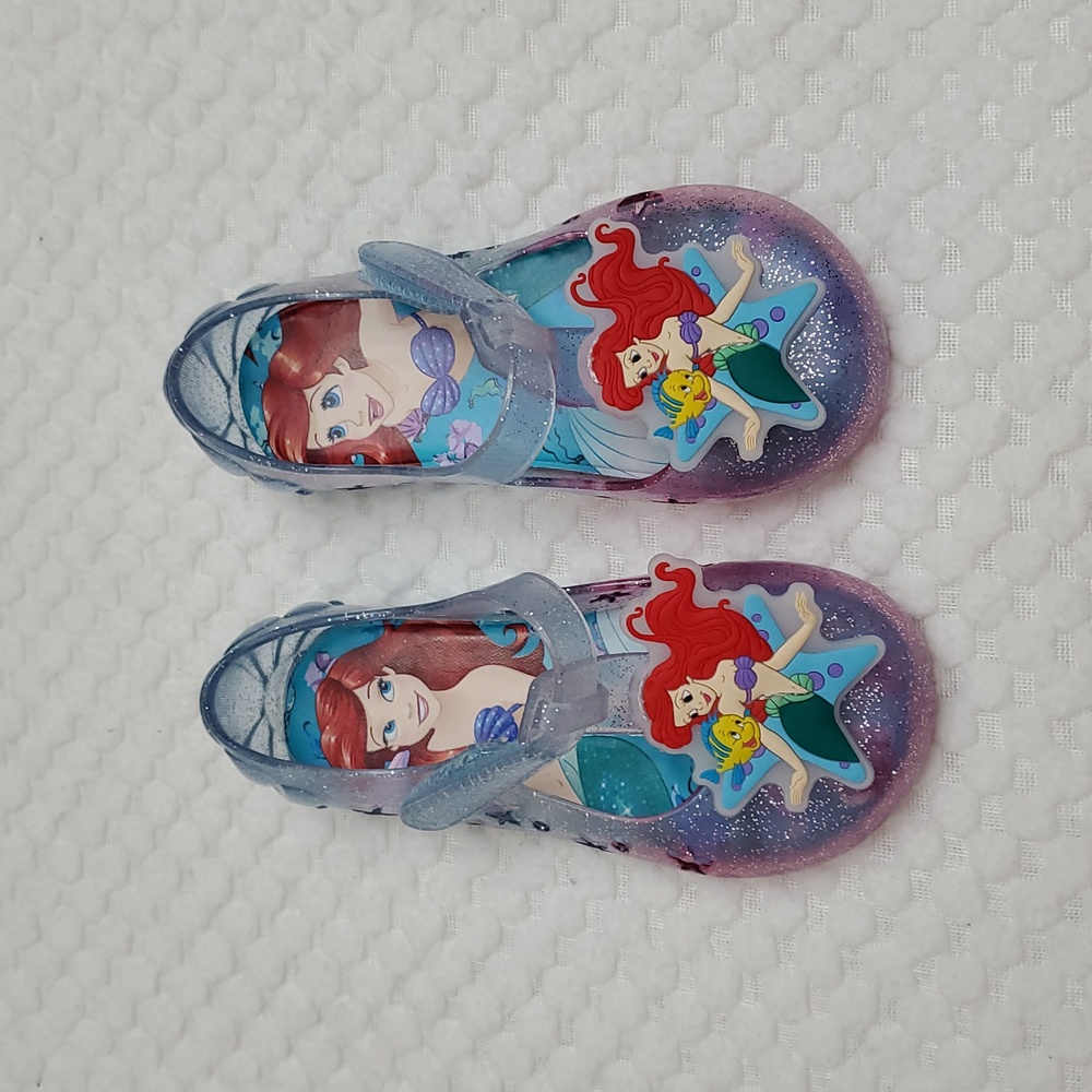 Disney Ariel Kids Sandals - Blue and Purple